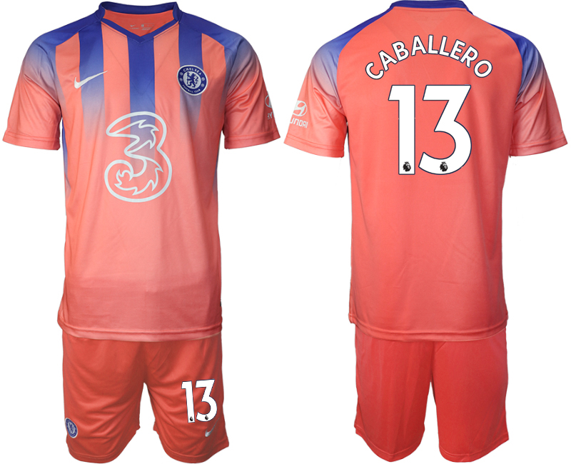 2021 Men Chelsea FC away #13 soccer jerseys->chelsea jersey->Soccer Club Jersey